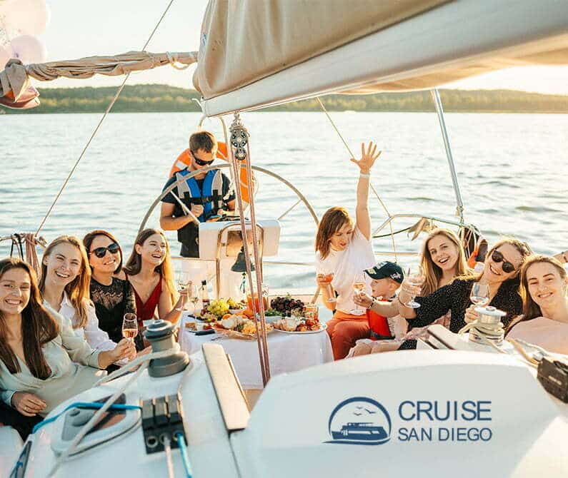 birthday lunch at a boat | Cruise SD